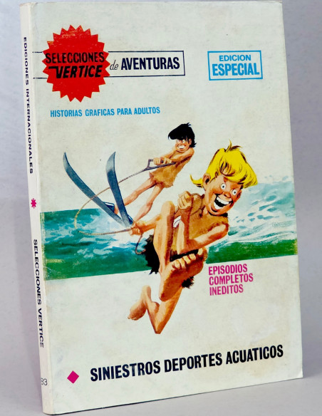CÓMIC SELECCIONES VERTICE 83 SINIESTROS DEPORTES ACUÁTICOS TACO HERMANOS WILD MUY BUEN ESTADO