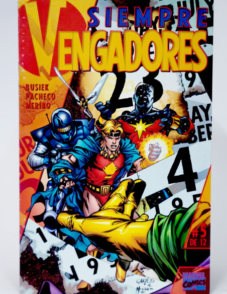 CÓMIC SIEMPRE VENGADORES 5 FORUM MARVEL GRAPA MUY BUEN ESTADO ESTADO