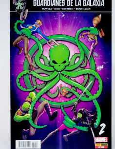 CÓMIC GUARDIANES DE LA GALAXIA 56 PANINI MARVEL GRAPA...