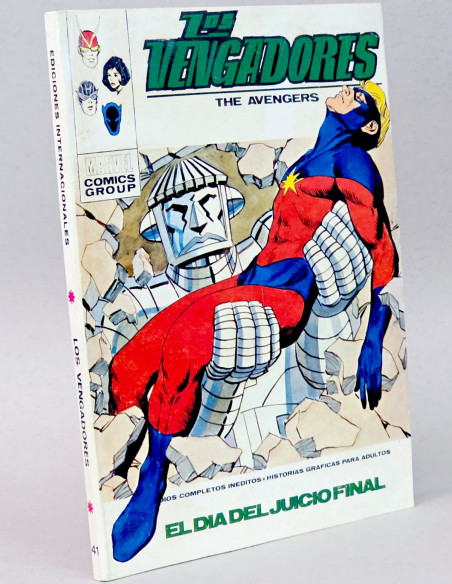 CÓMIC LOS VENGADORES 41 EL DÍA DEL JUICIO FINAL VOL.1 VERTICE MARVEL TACO VOLUMEN EXCELENTE ESTADO