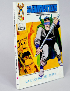 CÓMIC LOS 4 FANTÁSTICOS 44 LA LOCURA DEL TOPO VOL.1...