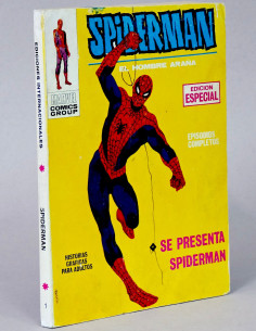 CÓMIC SPIDERMAN 1 SE PRESENTA VOL.1 VERTICE MARVEL TACO...
