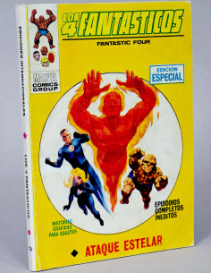CÓMIC LOS 4 FANTÁSTICOS 19 ATAQUE ESTELAR VOL.1 VERTICE...