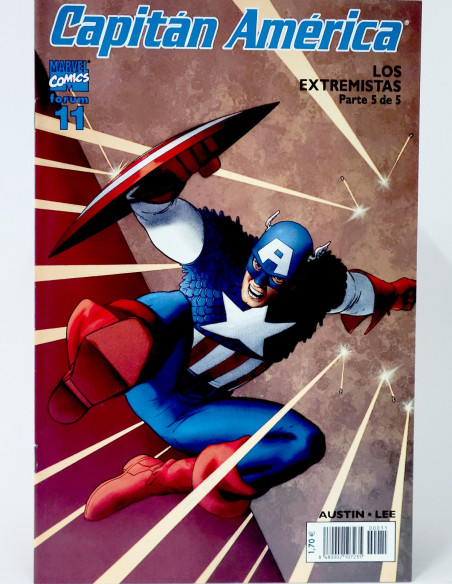 CÓMIC CAPITAN AMÉRICA 16 VOL.5 LOS EXTREMISTAS FORUM MARVEL VOLUMEN GRAPA DE KIOSCO