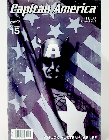 CÓMIC CAPITAN AMÉRICA 15 VOL.5 HIELO CHUCK AUSTEN FORUM MARVEL VOLUMEN GRAPA DE KIOSCO