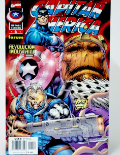 CÓMIC CAPITAN AMÉRICA 6 HÉROES REBORN FORUM MARVEL GRAPA...