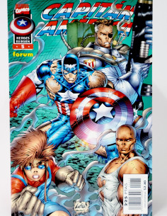 CÓMIC CAPITAN AMÉRICA 5 VOL.3 HEROES REBORN FORUM MARVEL...