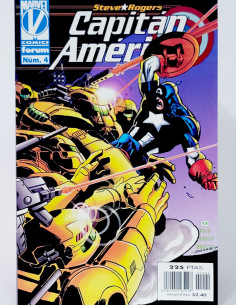 CÓMIC CAPITAN AMÉRICA 4 VOL.3 STEVE ROGERS FORUM MARVEL...