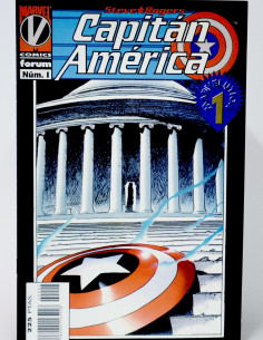 CÓMIC CAPITAN AMÉRICA 1 VOL.3 STEVE ROGERS FORUM MARVEL...