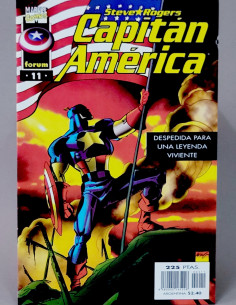 CÓMIC CAPITAN AMÉRICA 11 VOL.3 STEVE ROGERS FORUM MARVEL...