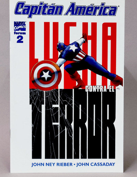 CÓMIC CAPITAN AMÉRICA 2 VOL.5 JOHN NEY RIEBER JOHN CASSADAY FORUM MARVEL VOLUMEN GRAPA DE KIOSCO