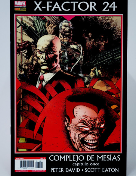 CÓMIC X-FACTOR 24 COMPLEJO DE MESIAS PANINI MARVEL GRAPA DE KIOSCO