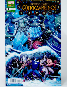 CÓMIC UNIVERSO MARVEL LA GUERRA DE LOS REINOS 2 AGOSTO...