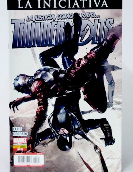 CÓMIC THUNDERBOLTS 3 LA INICIATIVA PANINI MARVEL GRAPA DE KIOSCO