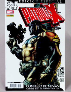 CÓMIC PATRULLA-X 34 COMPLEJO DE MESIAS EDICIÓN ESPECIAL...
