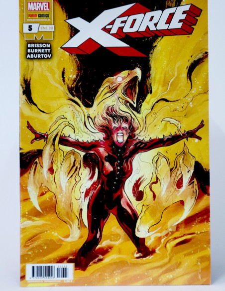 CÓMIC X-FORCE 5 ENERO 2020 MALDITOS X-FORCE PANINI MARVEL GRAPA DE KIOSCO
