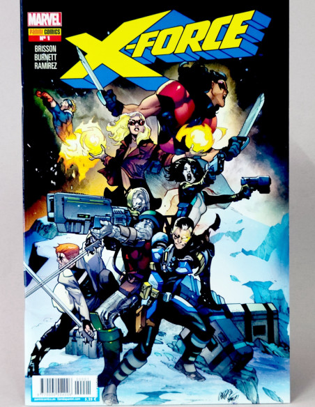 CÓMIC X-FORCE 1 MALDITOS X-FORCE PANINI MARVEL GRAPA DE KIOSCO