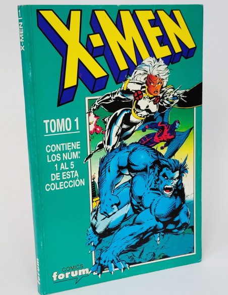 COMIC X-MEN TOMO 6 RETAPADO 1 AL 5 FORUM MARVEL NORMAL/BUEN ESTADO