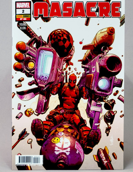 CÓMIC MASACRE 33 PANINI MARVEL GRAPA DE KIOSCO