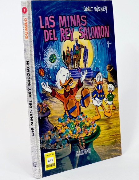CÓMIC COLECCIÓN DUMBO 1 WALT DISNEY LAS MINAS DEL REY SALOMÓN SALVAT DE KIOSCO