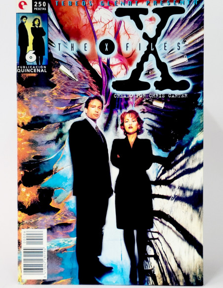 CÓMIC THE X FILES 6 EXPEDIENTE X EDITORIAL GLENAT GRAPA DE KIOSCO