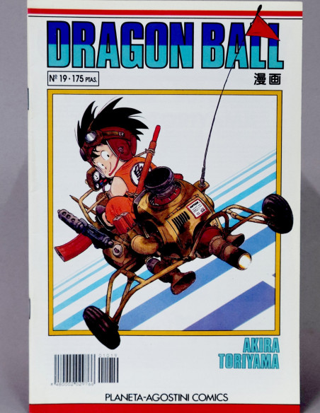 CÓMIC DRAGON BALL 19 SERIE BLANCA MANGA PLANETA DEAGOSTINI GRAPA EXCELENTE ESTADO