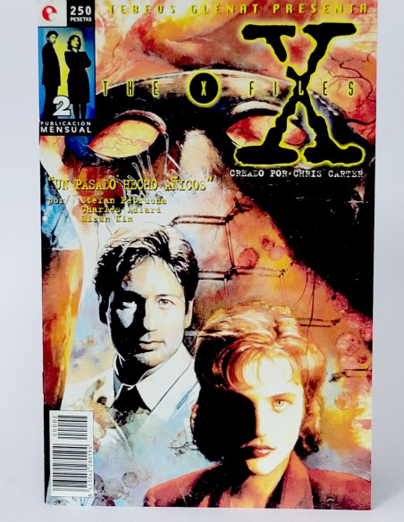 CÓMIC THE X FILES 2 EXPEDIENTE X EDITORIAL GLENAT GRAPA DE KIOSCO