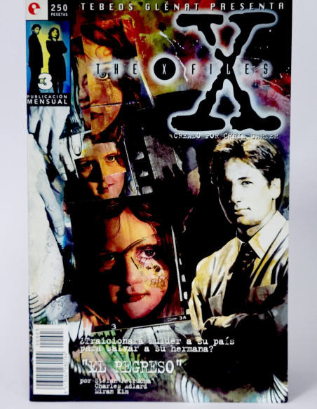 CÓMIC THE X FILES 3 EXPEDIENTE X EDITORIAL GLENAT GRAPA DE KIOSCO