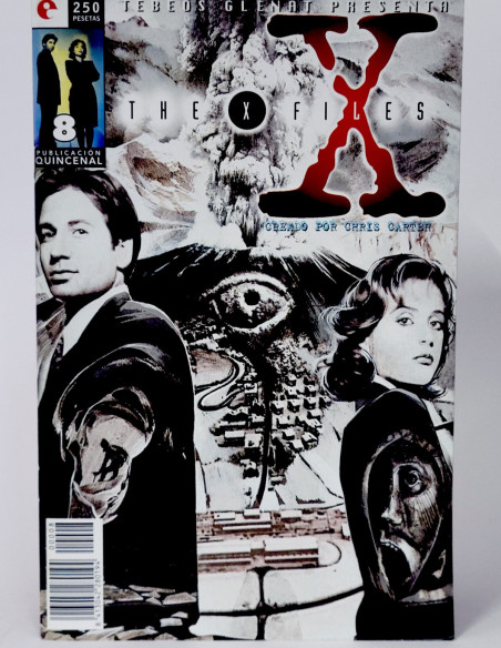 CÓMIC THE X FILES 8 EXPEDIENTE X EDITORIAL GLENAT GRAPA DE KIOSCO
