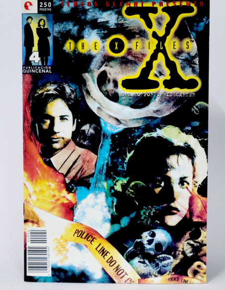 CÓMIC THE X FILES 4 EXPEDIENTE X EDITORIAL GLENAT GRAPA DE KIOSCO