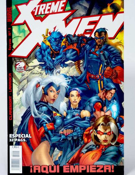CÓMIC X-TREME X-MEN 1 FORUM MARVEL GRAPA DE KIOSCO