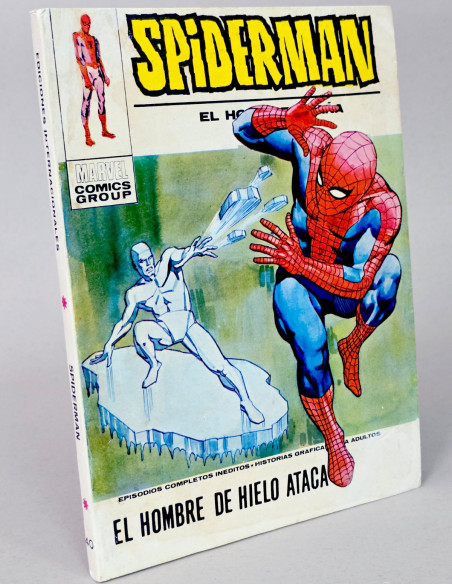 CÓMIC SPIDERMAN 40 HOMBRE DE HIELO ATACA VOL.1 (SPIDER-MAN) VERTICE MARVEL VOLUMEN MUY BUEN ESTADO