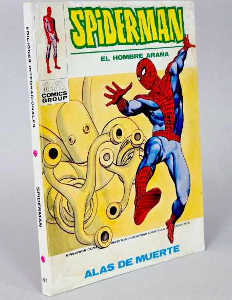 CÓMIC SPIDERMAN 41 ALAS DE MUERTE VOL.1 (SPIDER-MAN) VERTICE MARVEL VOLUMEN MUY BUEN ESTADO