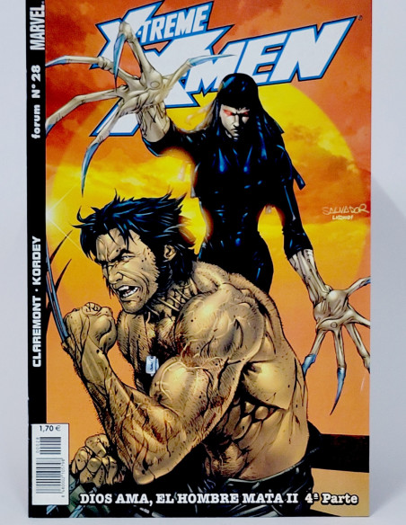 CÓMIC X-TREME X-MEN 28 FORUM MARVEL GRAPA DE KIOSCO