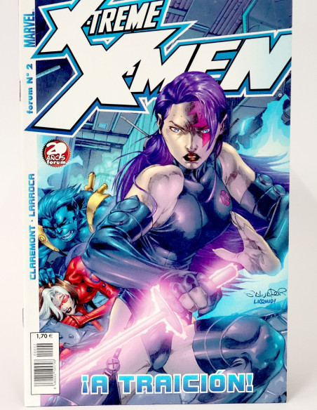 CÓMIC X-TREME X-MEN 2 FORUM MARVEL GRAPA DE KIOSCO