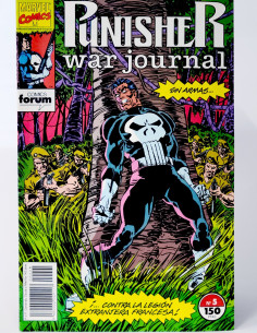 CÓMIC THE PUNISHER WAR JOURNAL 5 SIN ARMAS FORUM MARVEL...