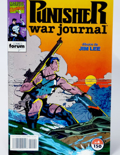 CÓMIC THE PUNISHER WAR JOURNAL 4 JIM LEE FORUM MARVEL...