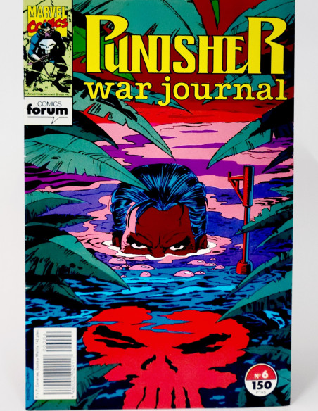 CÓMIC THE PUNISHER WAR JOURNAL 6 FORUM MARVEL GRAPA DE KIOSCO