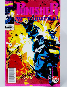 CÓMIC THE PUNISHER WAR JOURNAL 12 FORUM MARVEL GRAPA DE...