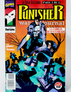 CÓMIC THE PUNISHER WAR JOURNAL 7 LA FAMILIA DESENTERRADA...