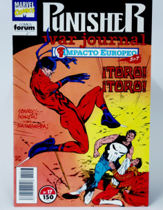 CÓMIC THE PUNISHER WAR JOURNAL 17 TORO TORO FORUM MARVEL...