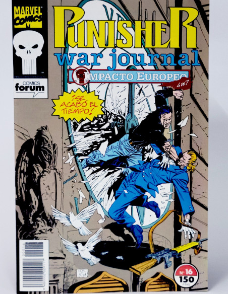 CÓMIC THE PUNISHER WAR JOURNAL 16 SE ACABO EL TIEMPO FORUM MARVEL GRAPA DE KIOSCO
