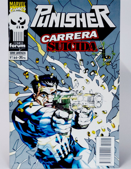 CÓMIC PUNISHER CARRERA SUICIDA 1 FORUM MARVEL GRAPA DE KIOSCO