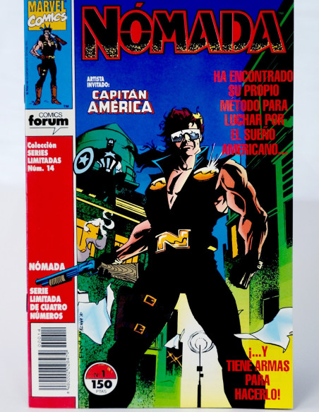 CÓMIC NOMADA 1 Y TIENE ARMAS PARA HACERLO FORUM MARVEL GRAPA DE KIOSCO