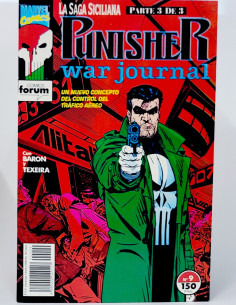 CÓMIC THE PUNISHER WAR JOURNAL 9 FORUM MARVEL GRAPA DE...