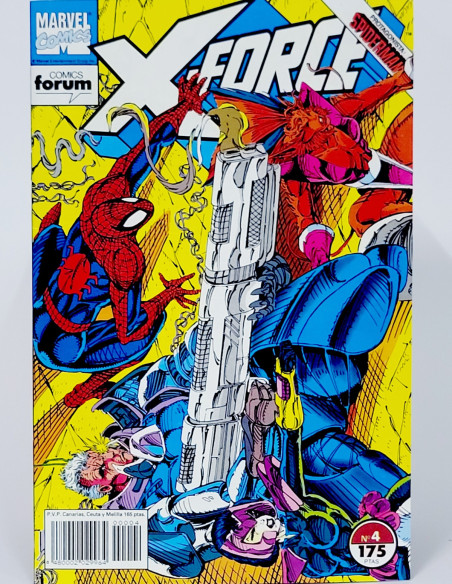 CÓMIC X-FORCE 4 VOL.1 FORUM MARVEL VOLUMEN GRAPA DE KIOSCO