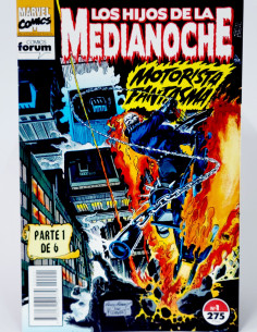 CÓMIC LOS HIJOS DE LA MEDIANOCHE 1 MOTORISTA FANTASMA...