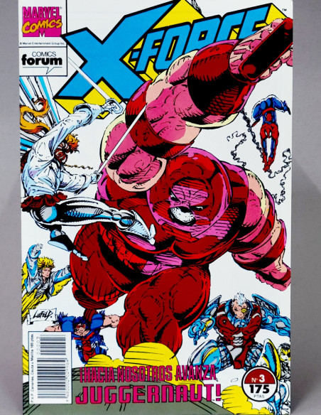 CÓMIC X-FORCE 3 VOL.1 FORUM MARVEL VOLUMEN GRAPA DE KIOSCO