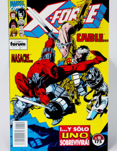 CÓMIC X-FORCE 15 Y SOLO SOBREVIVIRA VOL.1 FORUM MARVEL...