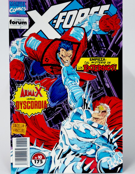 CÓMIC X-FORCE 10 VOL.1 CAZADORES DE SANGRE FORUM MARVEL VOLUMEN GRAPA DE KIOSCO